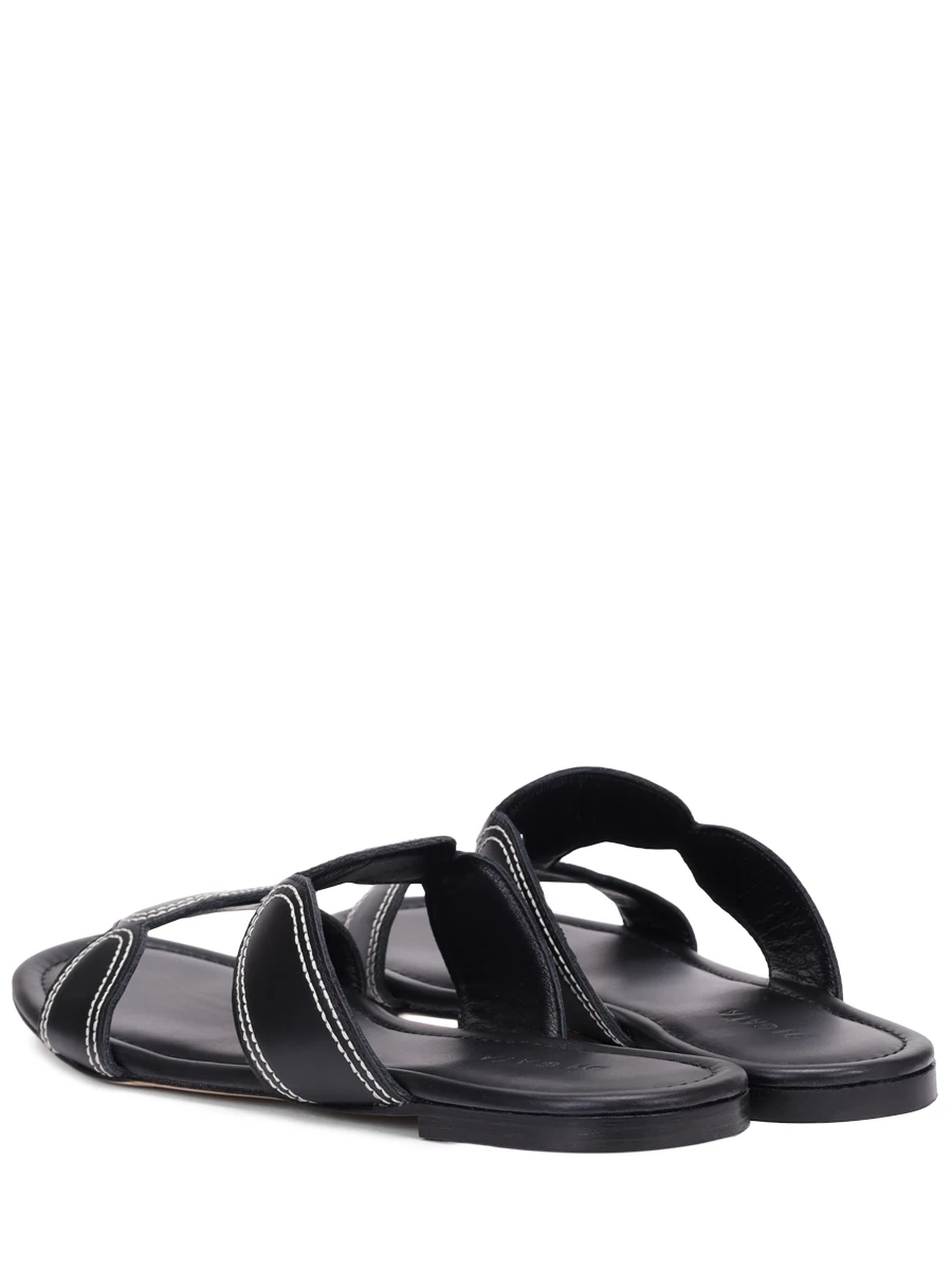 Шлепанцы кожаные Luna