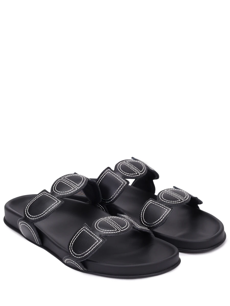 Шлепанцы кожаные Mia