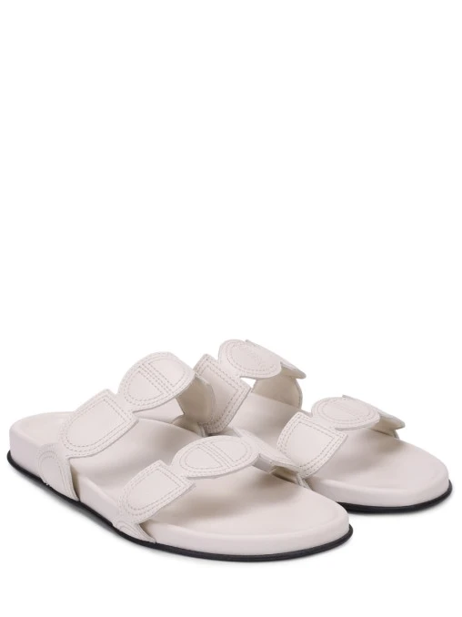 Шлепанцы кожаные Mia DI GAIA