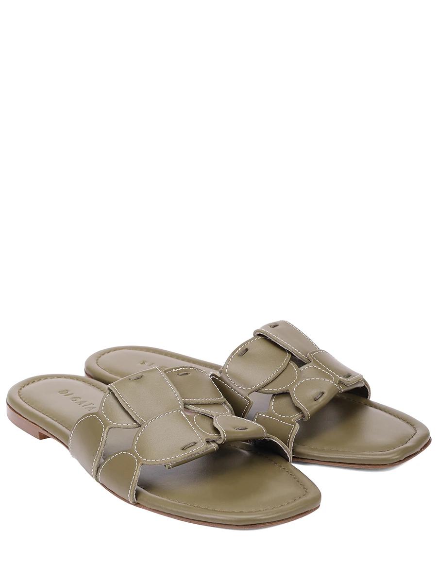 Шлепанцы кожаные Totem