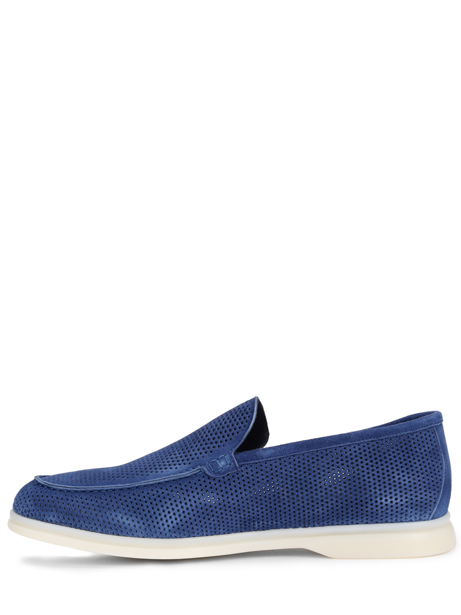 Лоферы замшевые