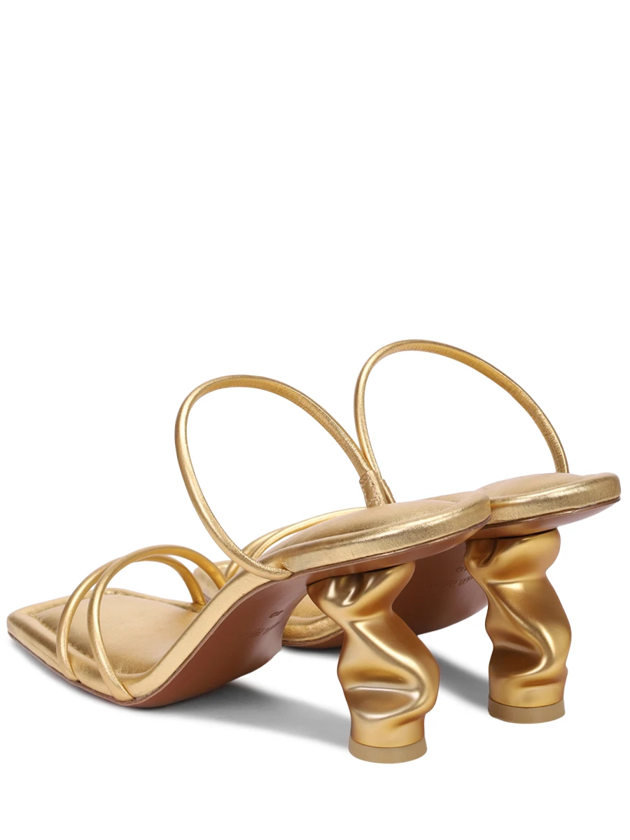 Мюли кожаные