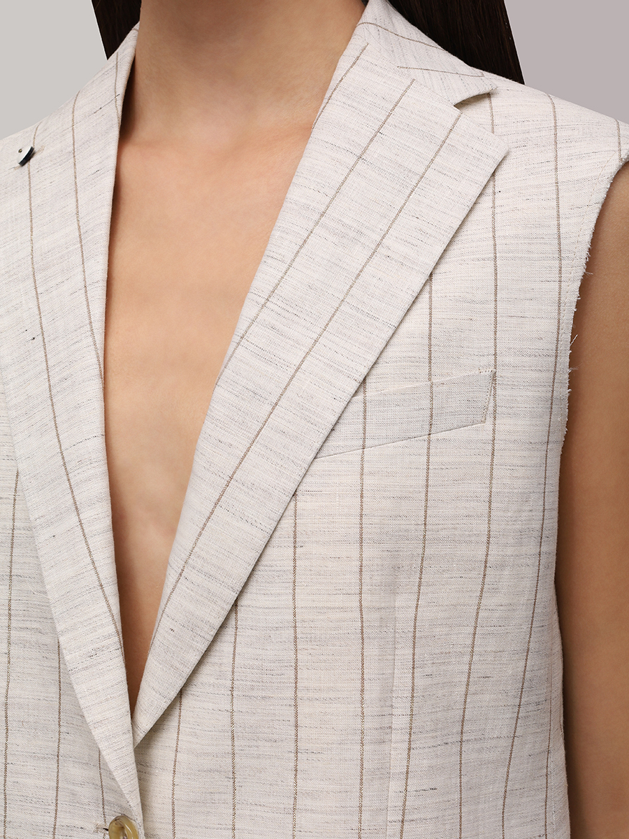 Костюм льняной