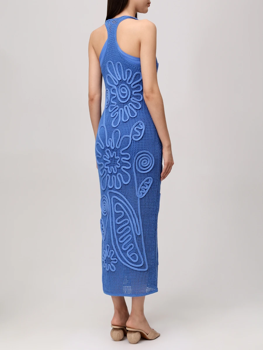 Платье из вискозы