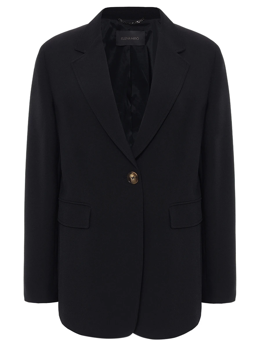 Жакет однотонный