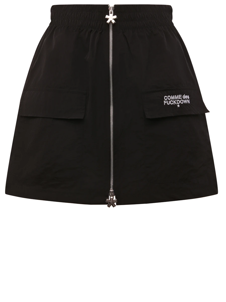 Юбка однотонная