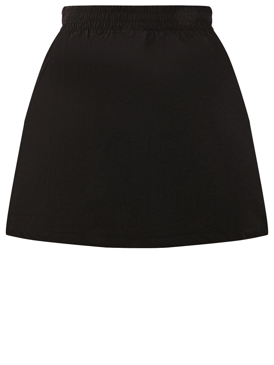 Юбка однотонная