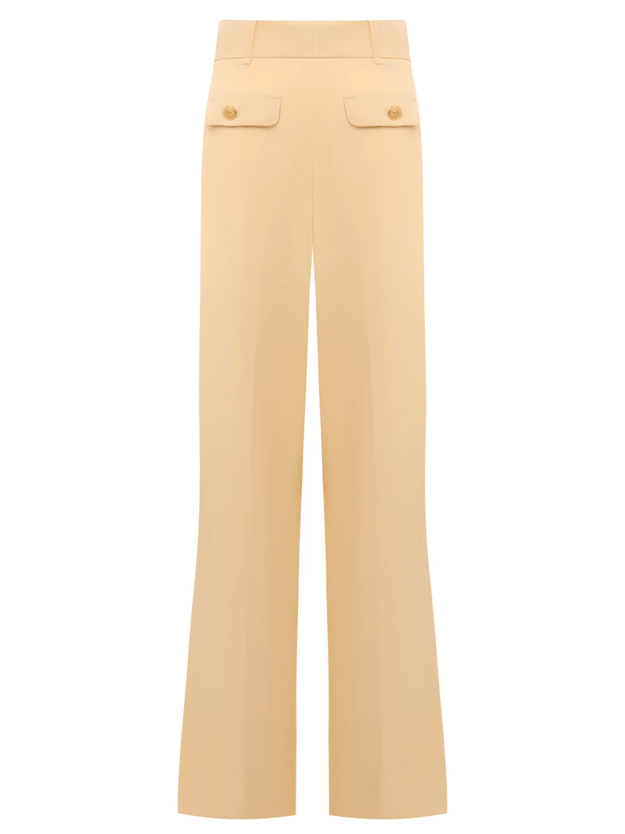 Брюки однотонные