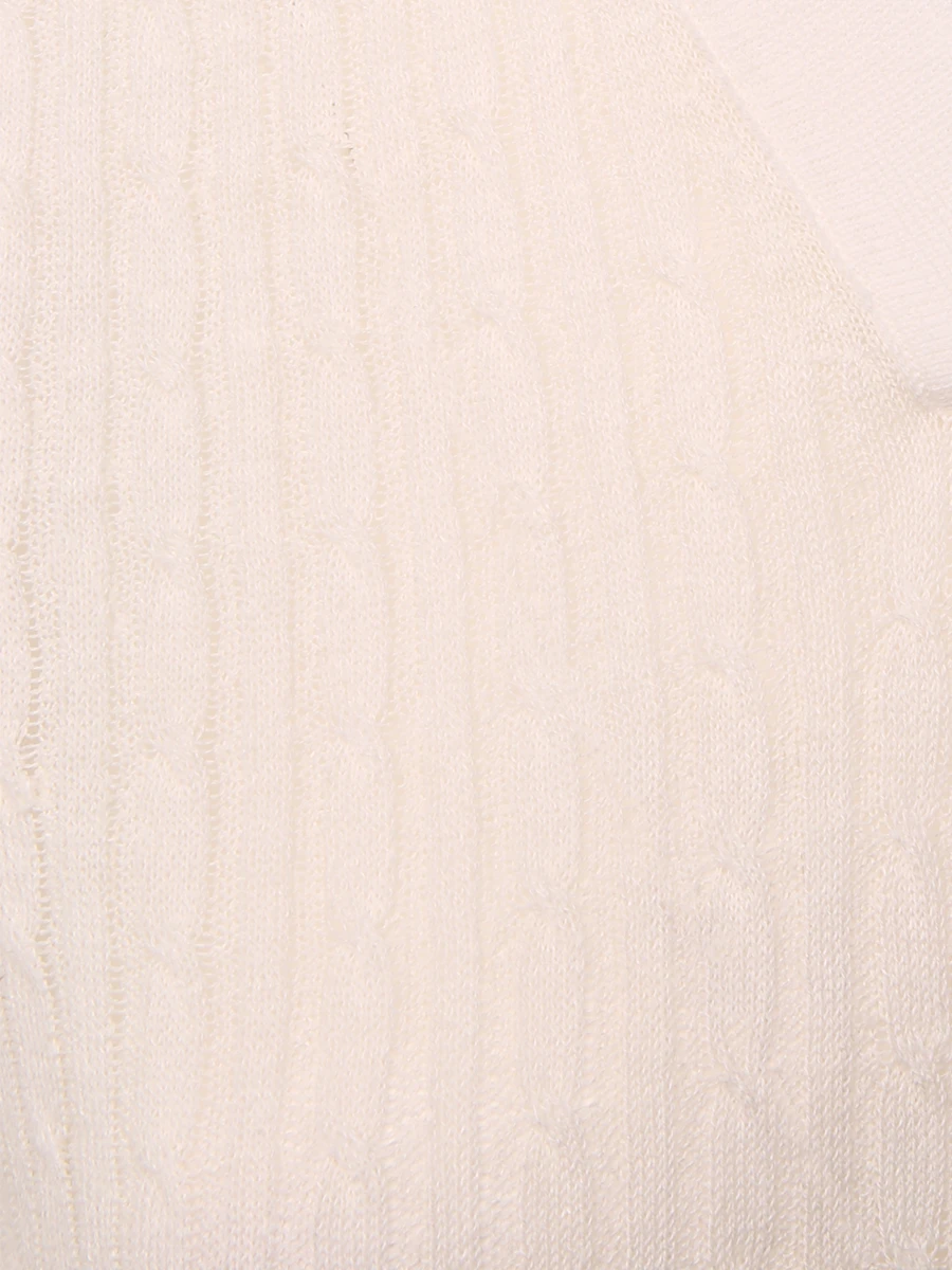 Поло из хлопка и льна