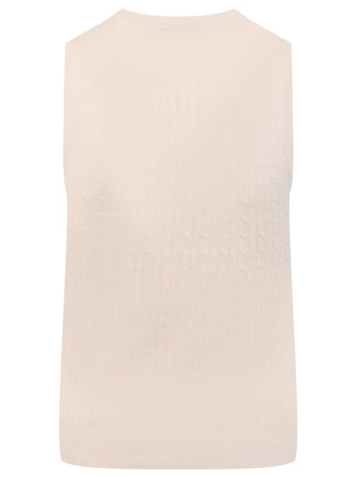 Жилет из хлопка и льна PESERICO