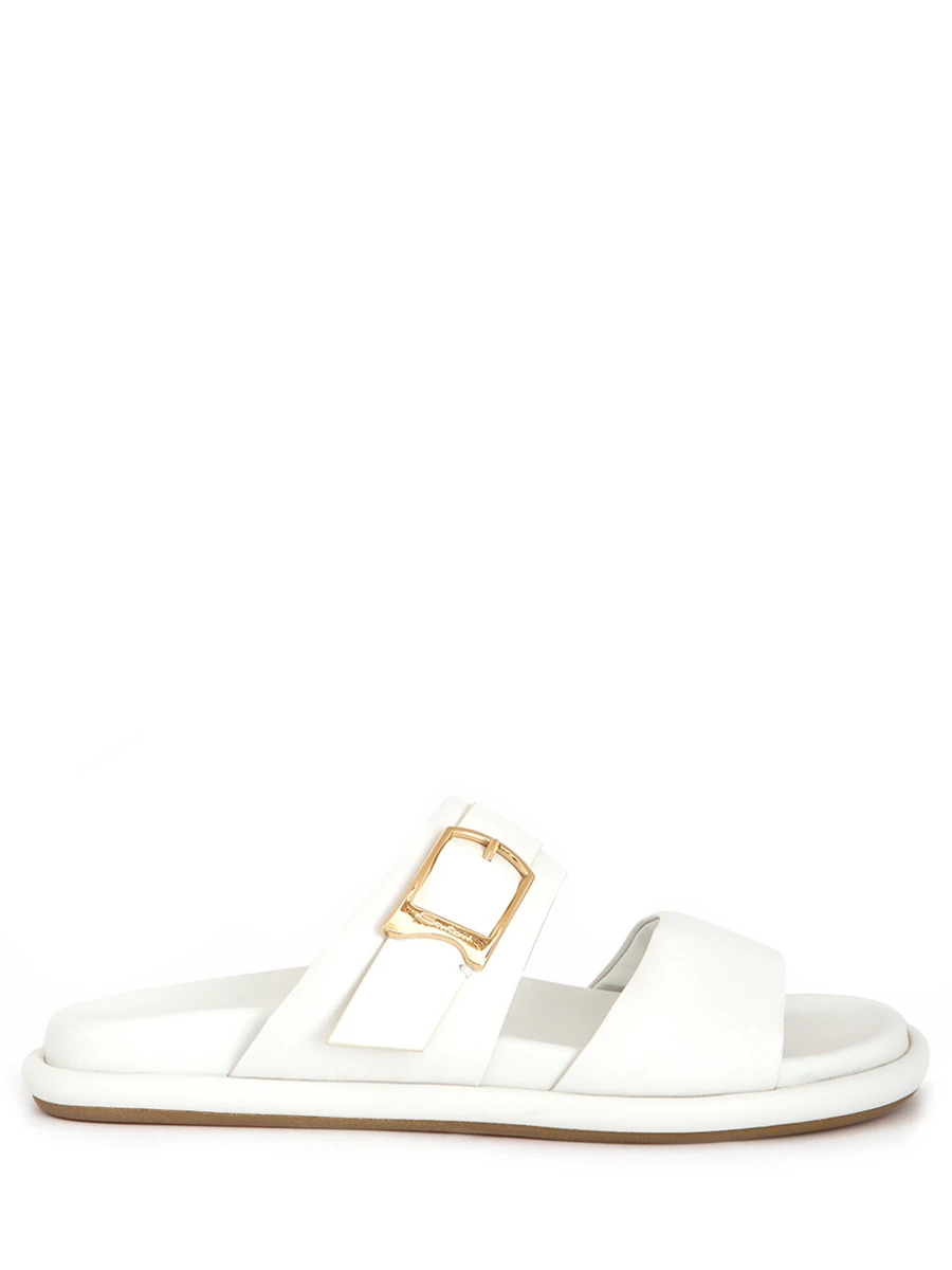 Шлепанцы кожаные