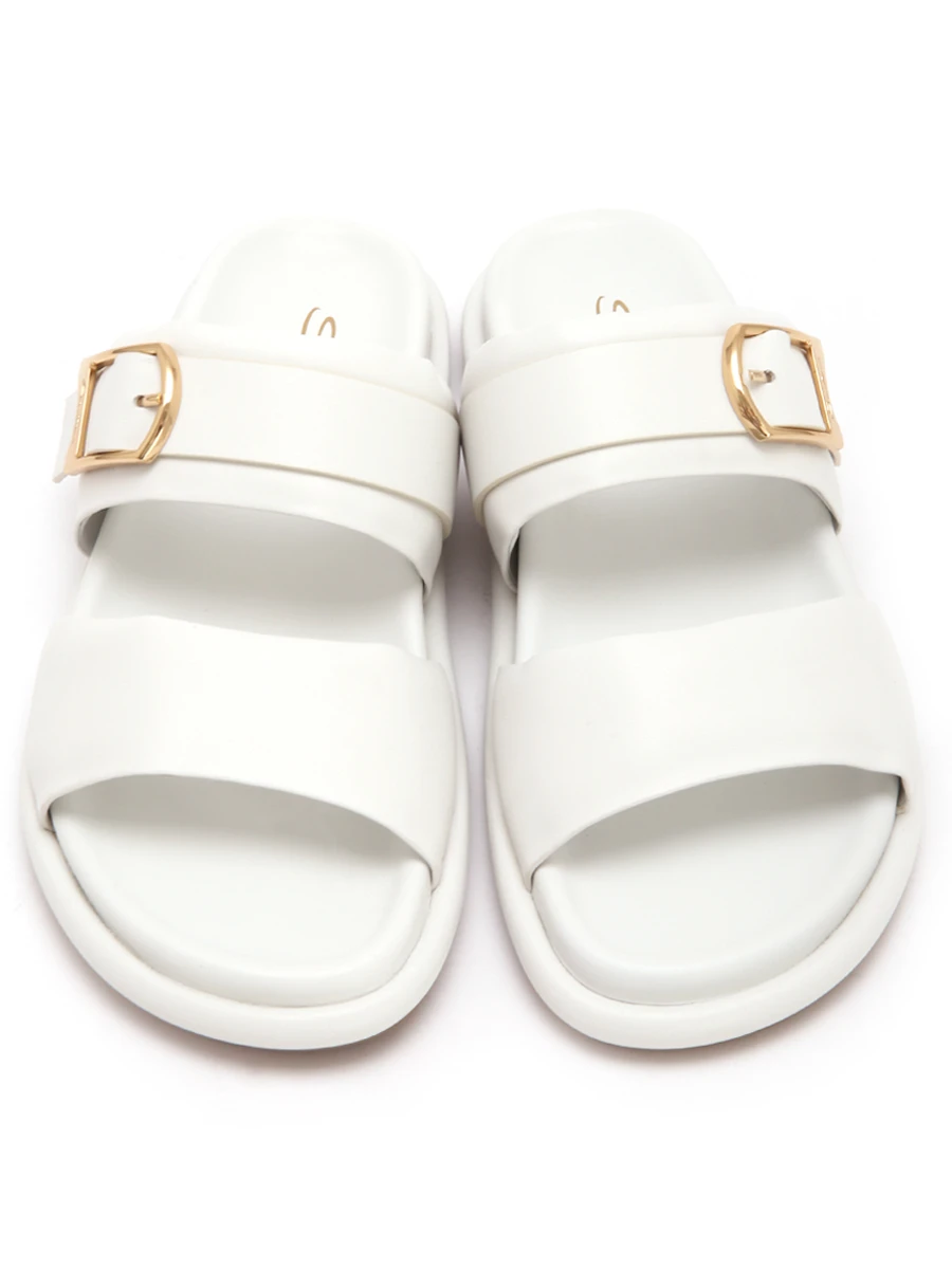 Шлепанцы кожаные