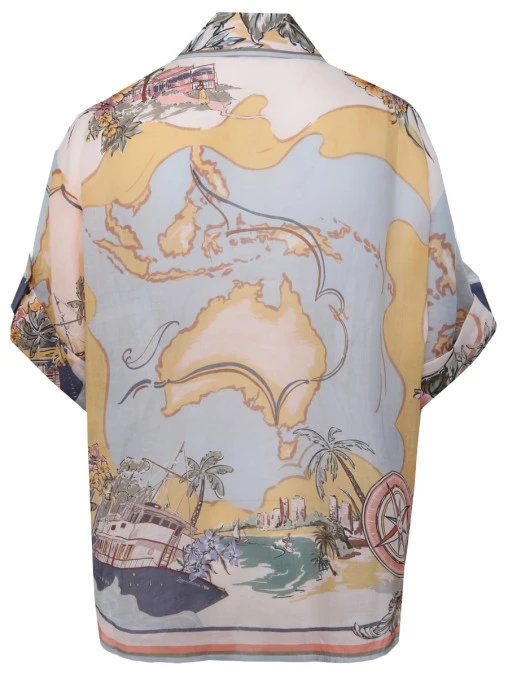 Рубашка из рами ZIMMERMANN