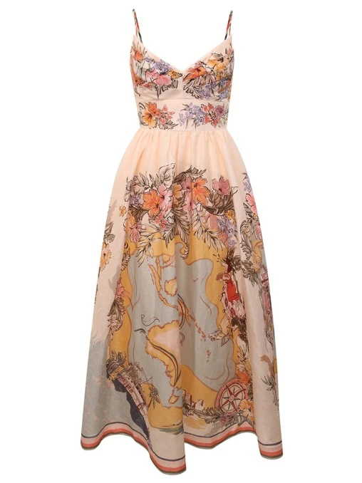 Сарафан льняной ZIMMERMANN