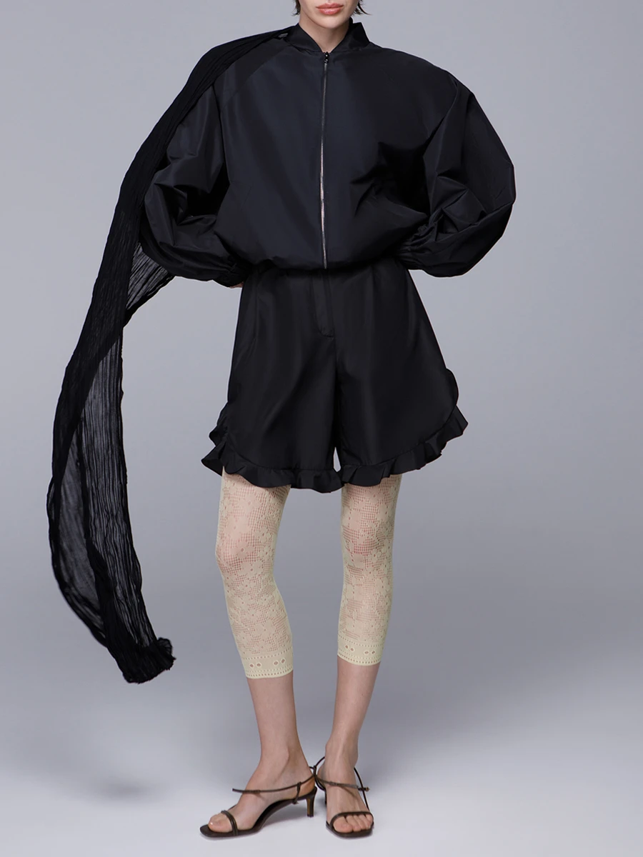 Бомбер Amor однотонный