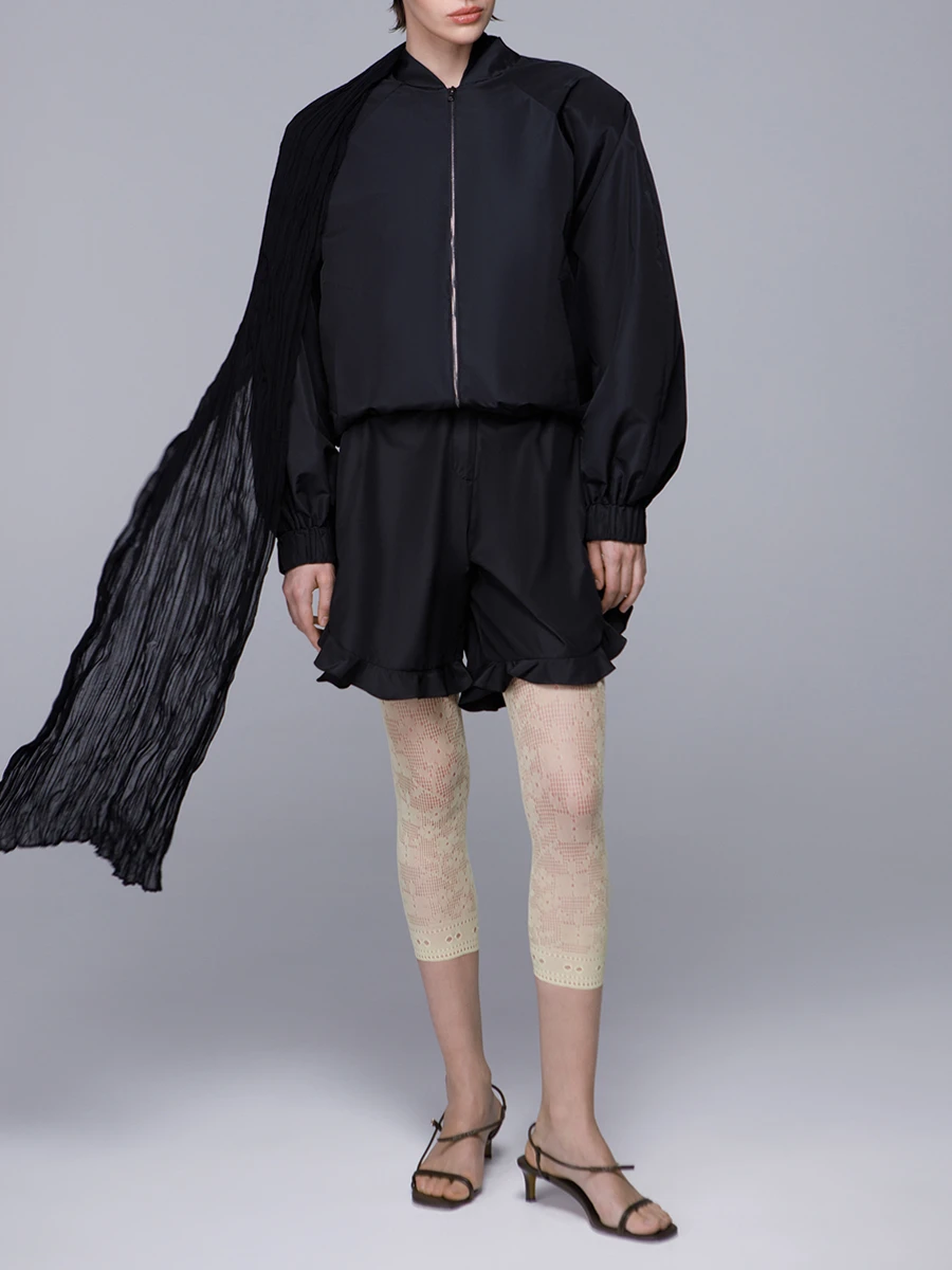 Бомбер Amor однотонный