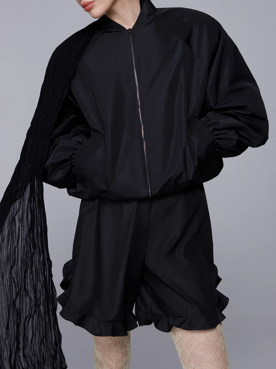 Бомбер Amor однотонный