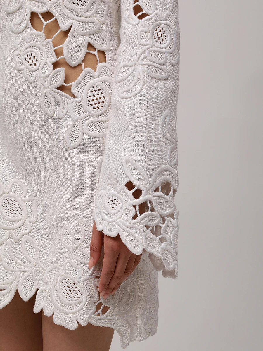 Платье льняное