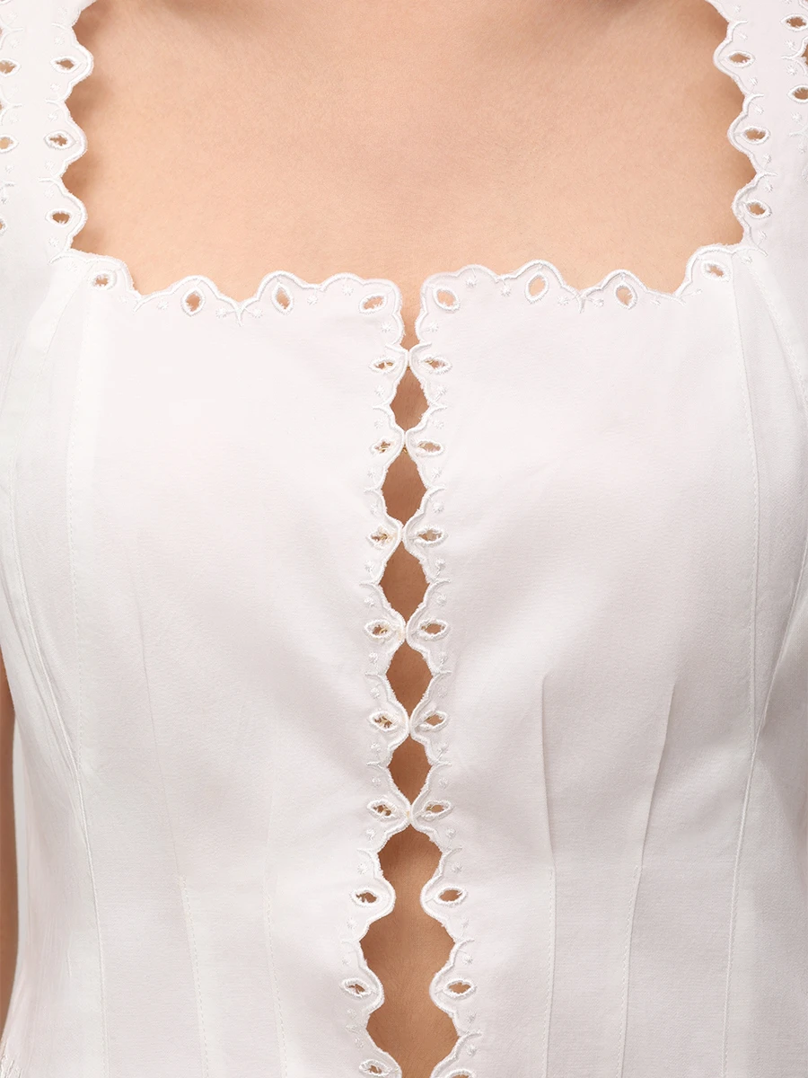 Топ хлопковый