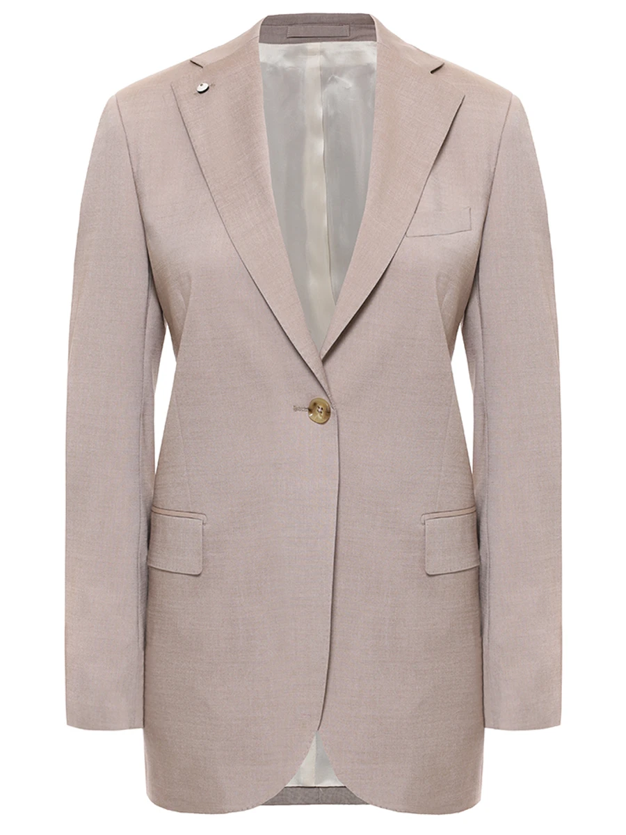 Пиджак из лиоцелла и шерсти