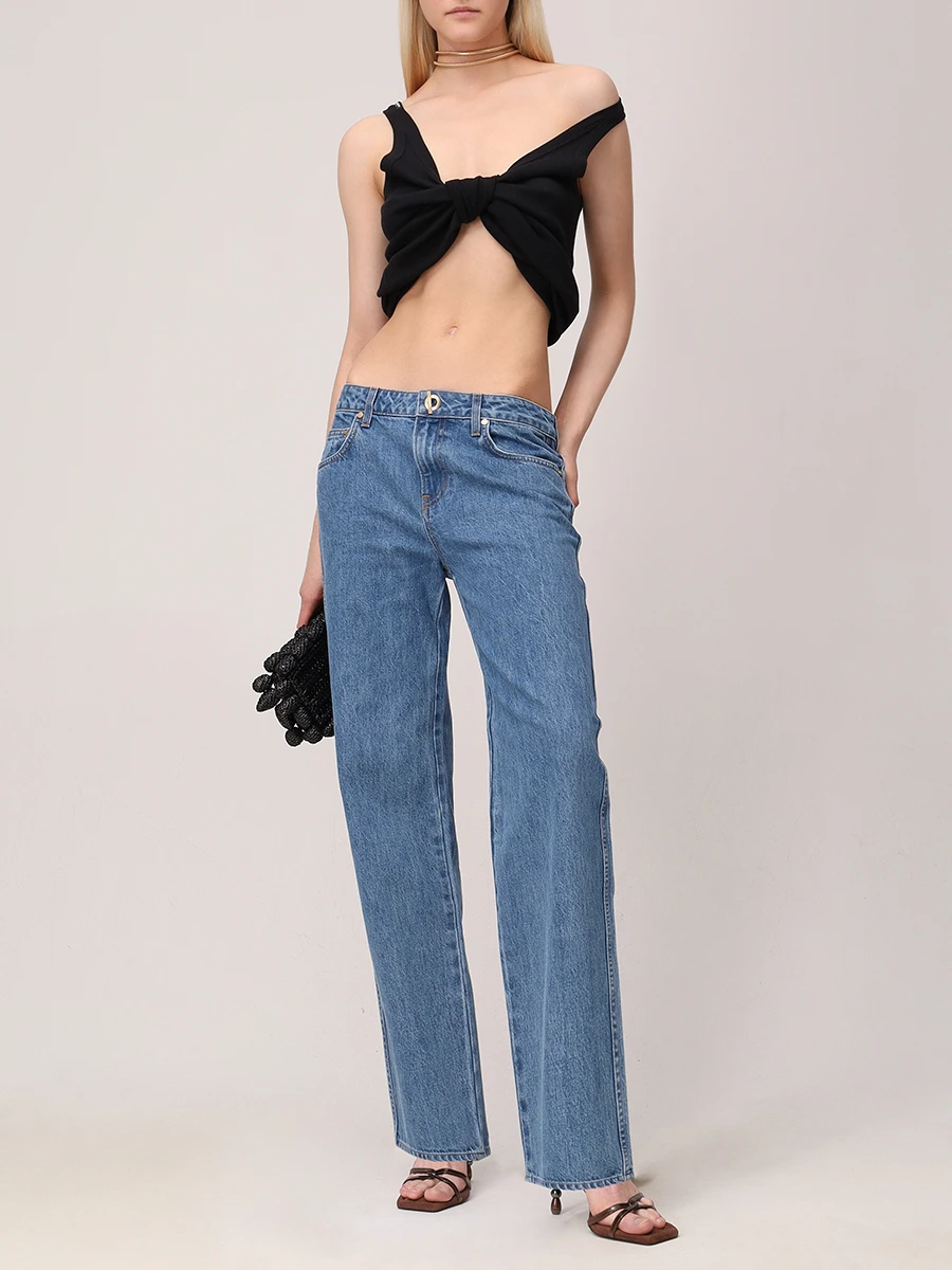 Джинсы хлопковые