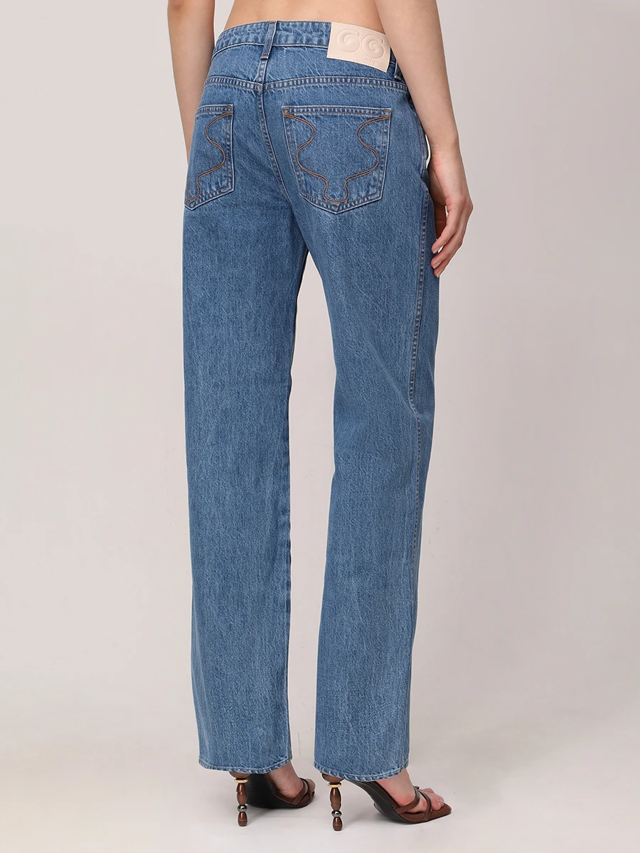 Джинсы хлопковые