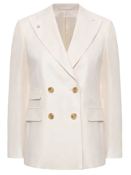 Пиджак изо льна и хлопка L.B.M. 1911