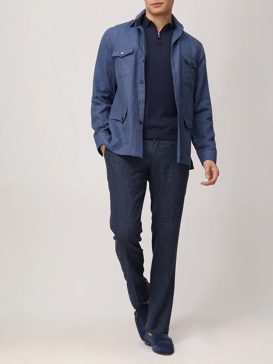 Брюки шерстяные