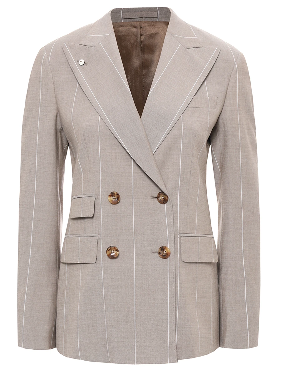 Пиджак из лиоцелла и шерсти