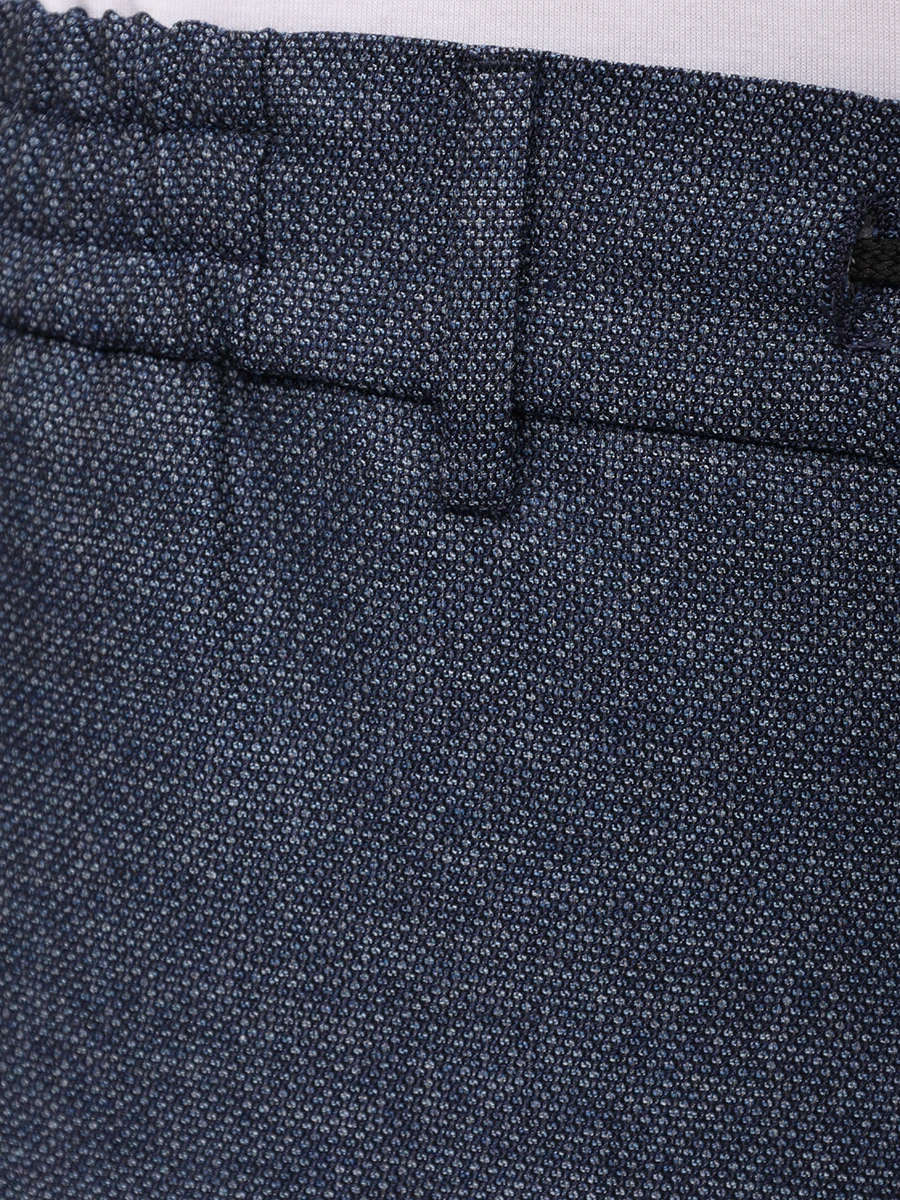 Брюки из шерсти и хлопка