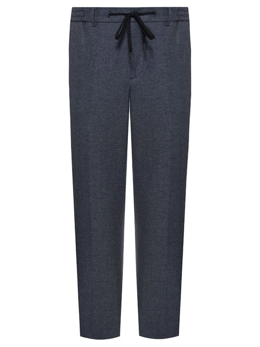 Брюки из шерсти и хлопка BERWICH