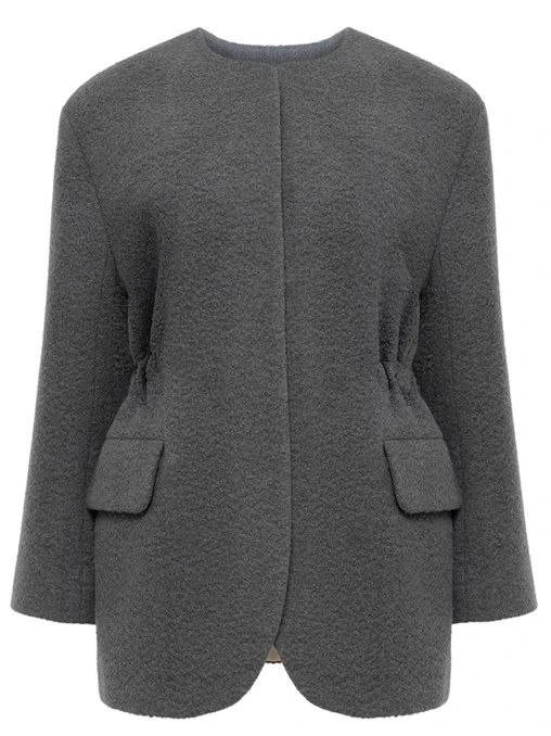 Полупальто шерстяное Balustrade SOROKA ON COURSE