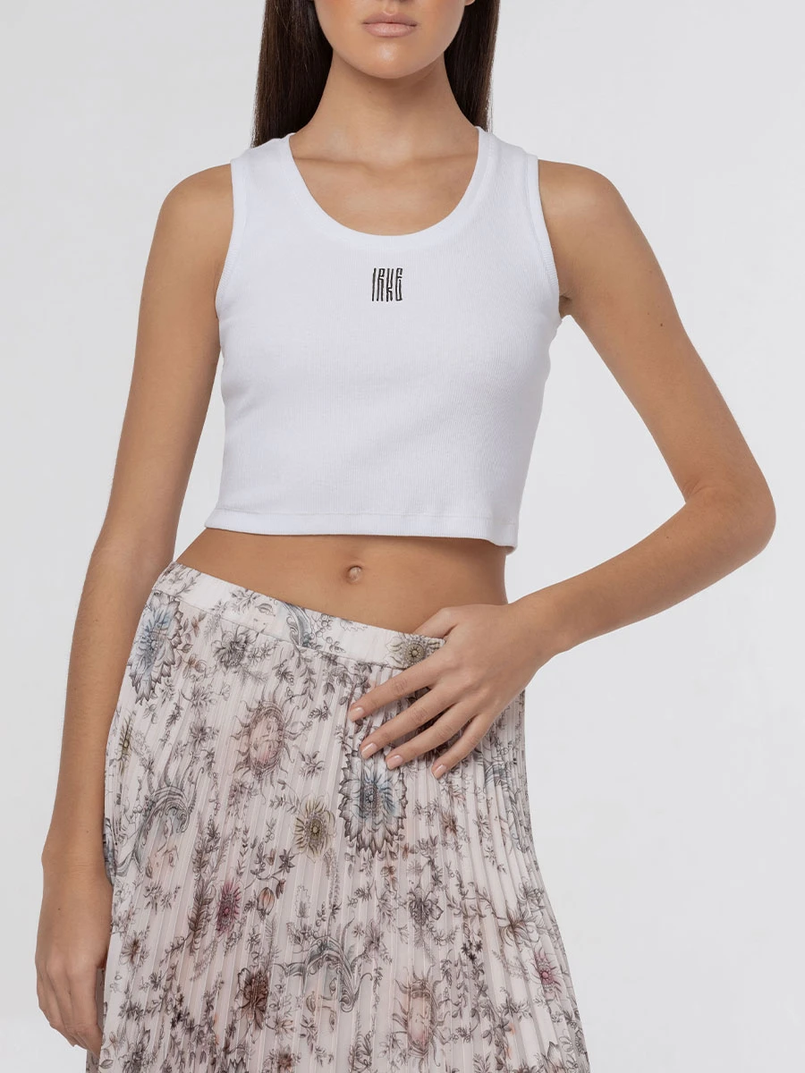 Кроп-топ хлопковый