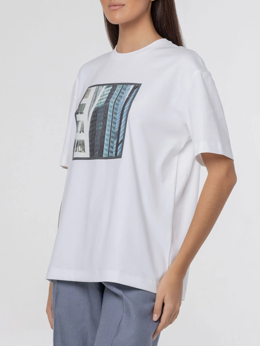 Футболка хлопковая Небоскреб