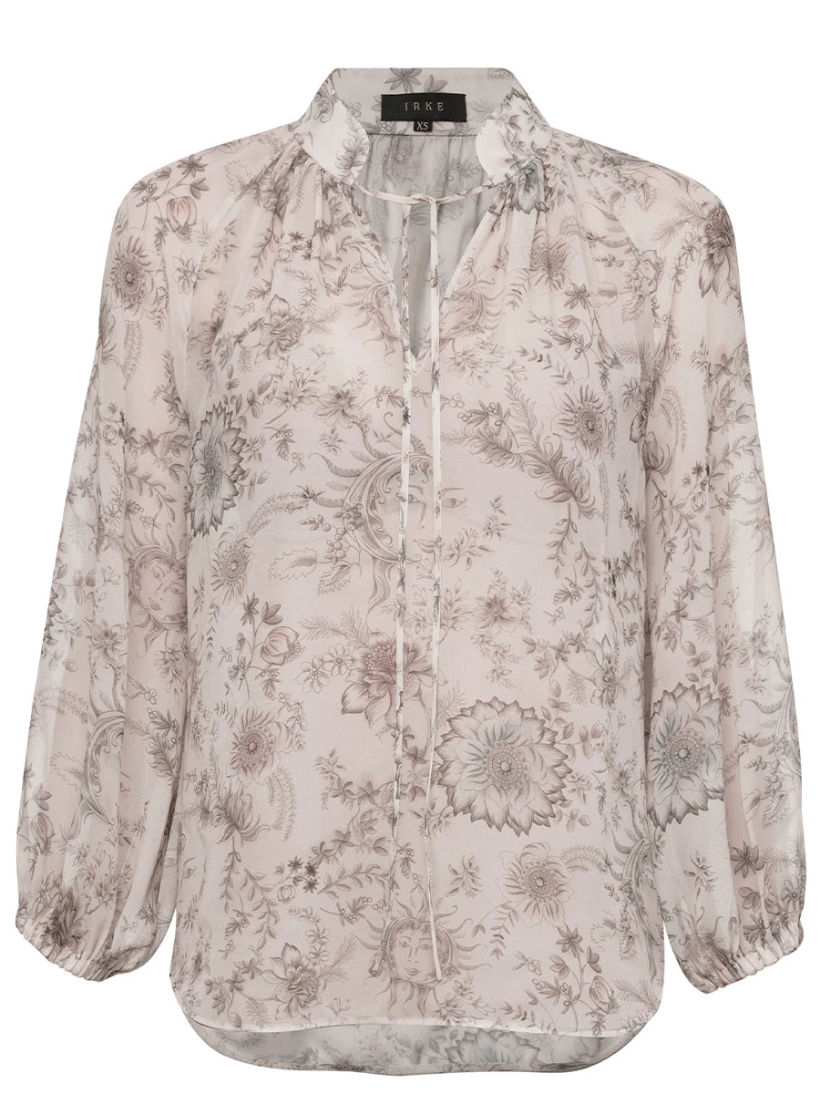 Блуза шелковая