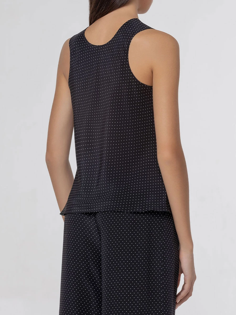 Топ шелковый