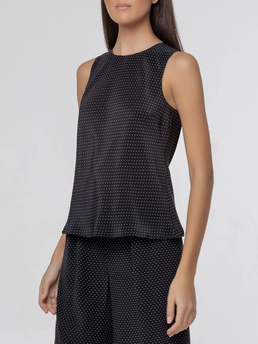 Топ шелковый