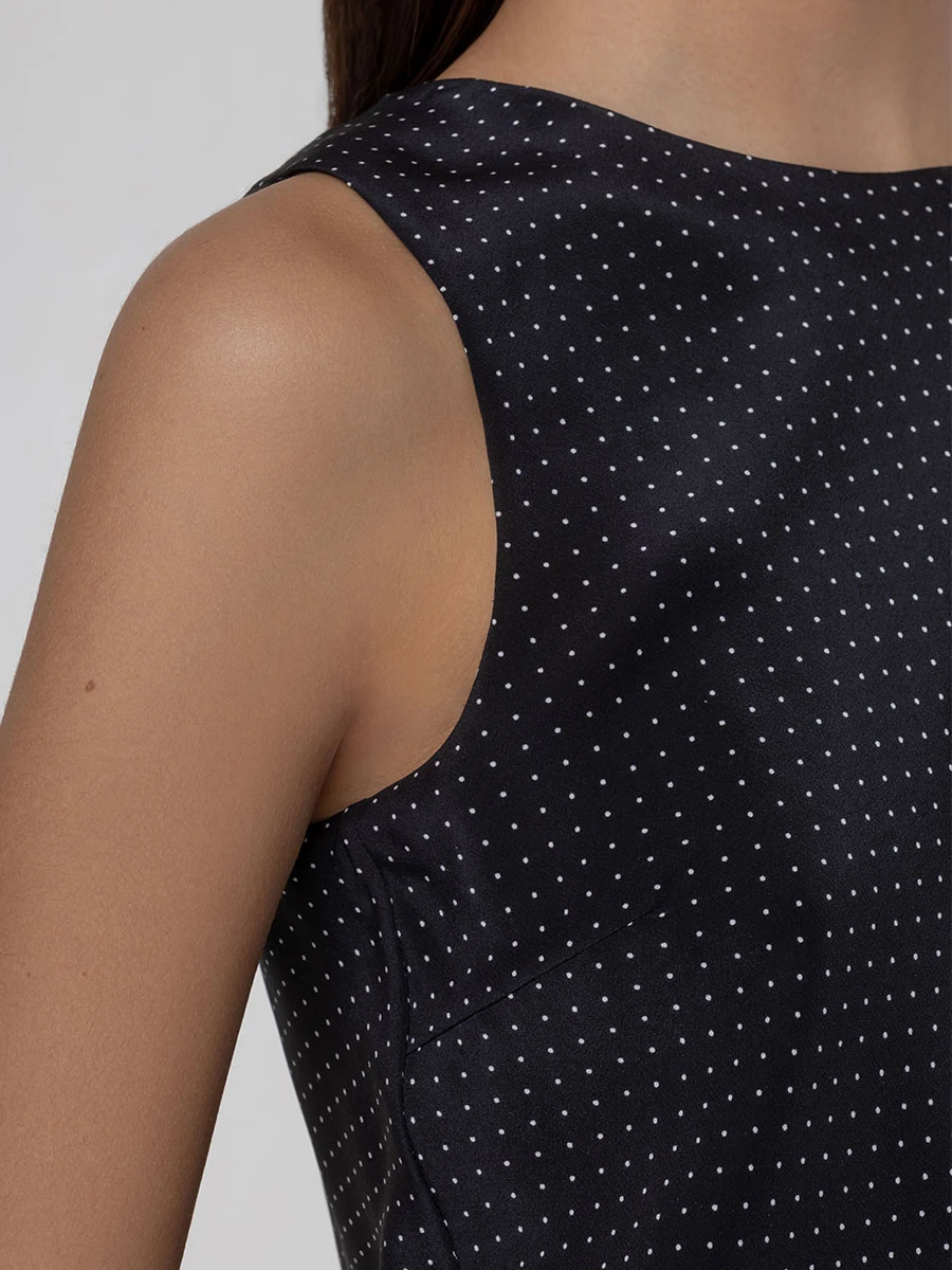 Топ шелковый