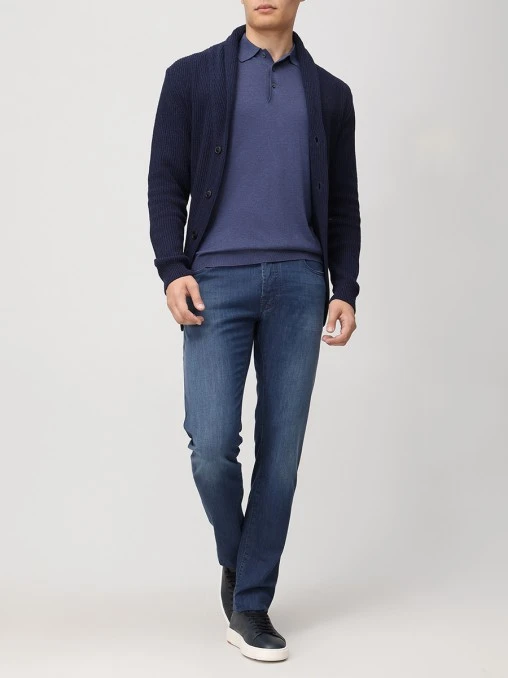 Поло шелковое GRAN SASSO