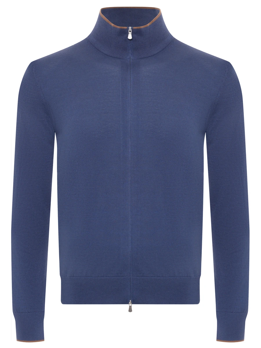 Кардиган из шелка и хлопка