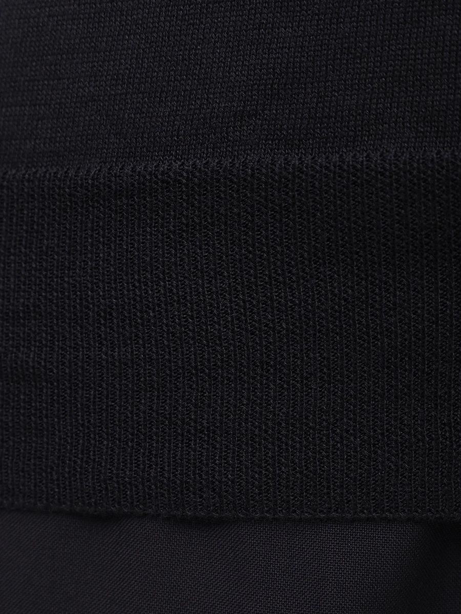 Поло из шелка и хлопка