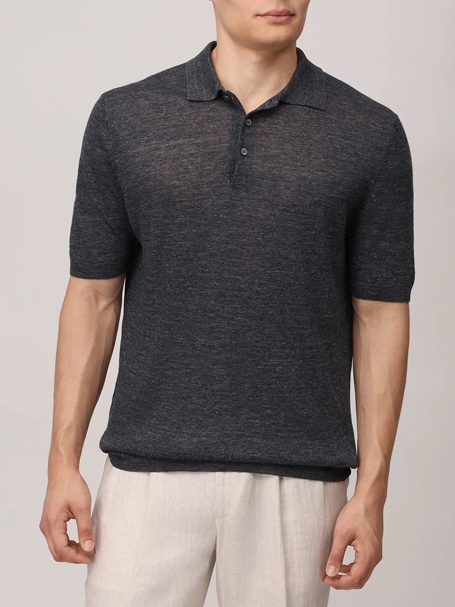 Поло льняное