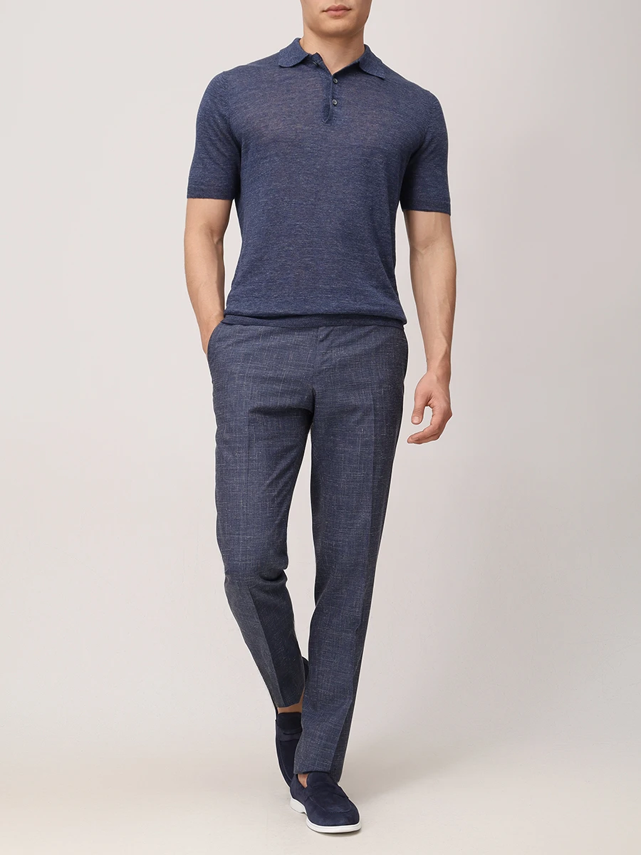 Поло льняное