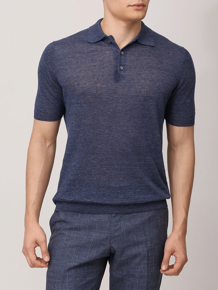 Поло льняное