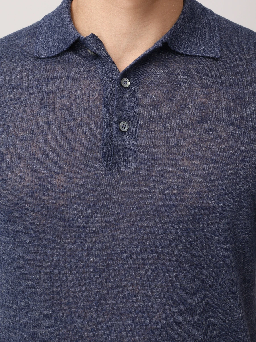 Поло льняное