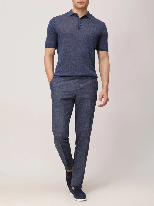 Поло льняное GRAN SASSO