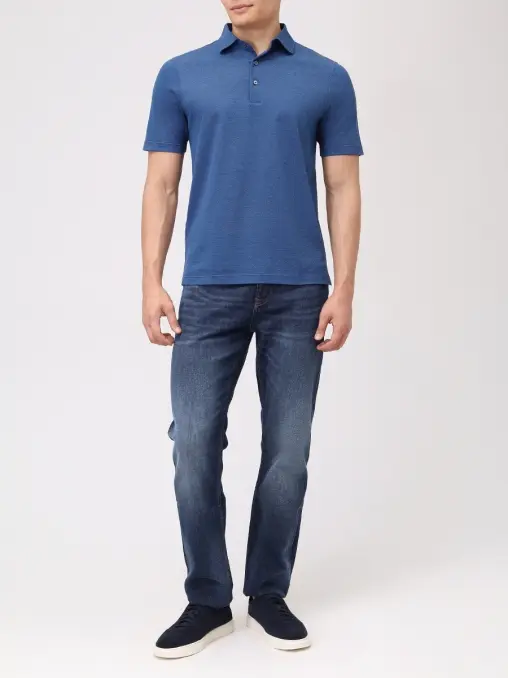 Поло хлопковое GRAN SASSO