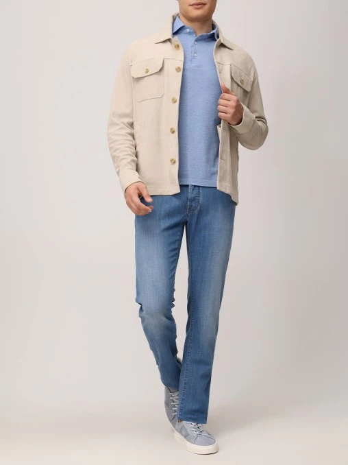 Поло хлопковое GRAN  SASSO