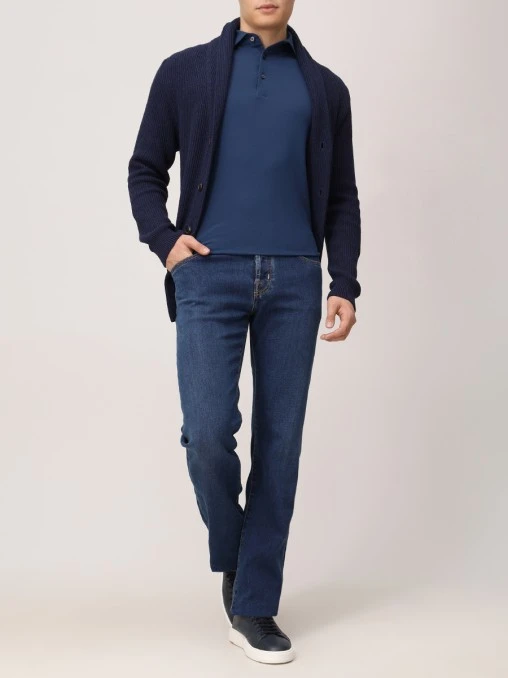 Поло хлопковое GRAN  SASSO