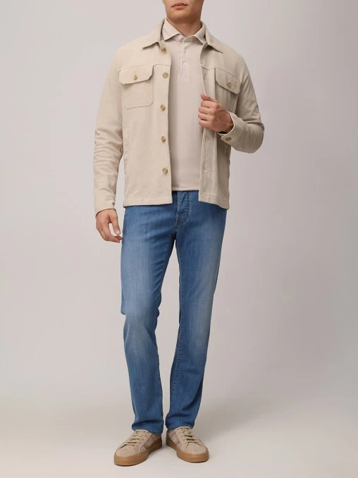 Поло хлопковое GRAN  SASSO